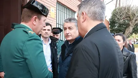 Antonio Sanz. "No podemos tener un ministro que hable de &eacute;xito con guardias civiles en peligro"