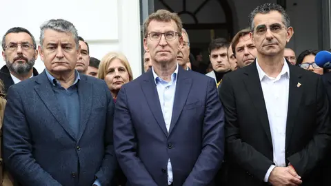 Antonio Sanz, Alberto N&uacute;&ntilde;ez Feij&oacute;o y Miguel Molina en Barbate | Cristo Garc&iacute;a