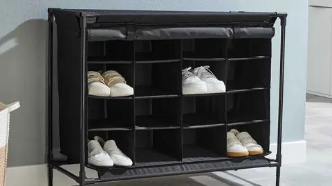 Estanter&iacute;a de tela para zaparos Livarno Home de Lidl