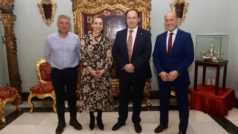 Almudena Mart&iacute;nez, Casimiro Mantell, Juancho Ortiz e Ignacio Trujillo
