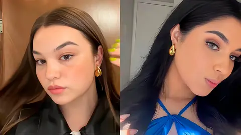 Pendientes Gota Lagrima Only faith de Amazon