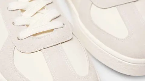 Zapatillas retro efecto ante de Springfield