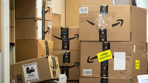 Cajas de Amazon Prime
