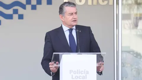 Antonio Sanz en la inauguraci&oacute;n de la nueva Jefatura de la Polic&iacute;a Local de Jerez | Cristo Garc&iacute;a
