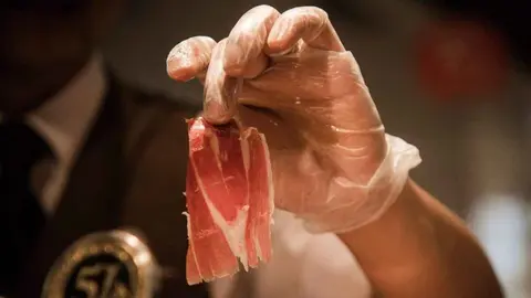Jam&oacute;n ib&eacute;rico de Cinco Jotas