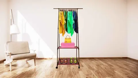 Perchero/burro Majestic Nyana Home de Leroy Merlin