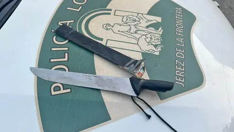 Var&oacute;n detenido tras portar cuchillo por las calles de Jerez