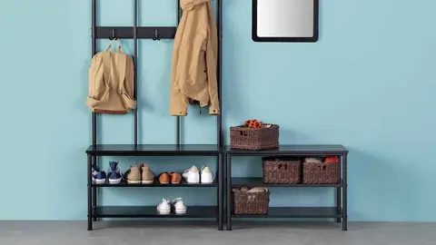 Perchero banco zapatero PINNING de Ikea