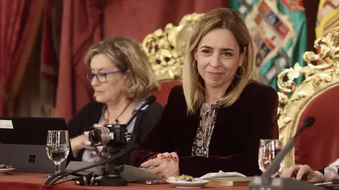 Almudena Mart&iacute;nez preside el Pleno de febrero