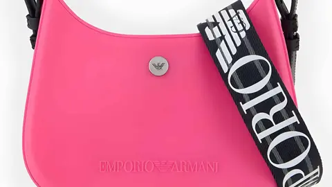 Bolso bandolera Gummy Bag de PVC reciclado Emporio Armani en El Corte Ingl&eacute;s