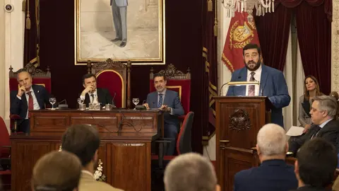 Fernando D&iacute;az anuncia un preg&oacute;n de la leche en C&aacute;diz | Foto: Jos&eacute; Antonio Pliego para ElMIRA