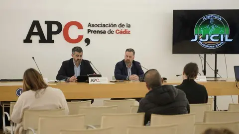 Agust&iacute;n Leal, secretario de Comunicaci&oacute;n de JUCIL y Agust&iacute;n Dom&iacute;nguez, secretario provincial de JUCIL | Jos&eacute; Antonio Pliego