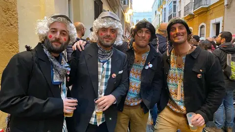 La chirigota callejera 'Intocable'