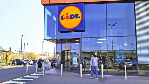 Supermercado de cadena alemana LIDL