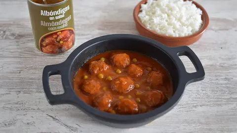 Alb&oacute;ndigas en Salsa de Mercadona