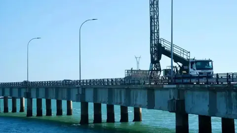Las obras llegan al puente Carranza de C&aacute;diz