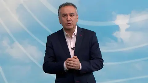 Roberto Brasero da la predicci&oacute;n del tiempo en Antena 3