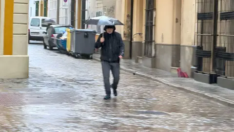 Lluvia en Jerez