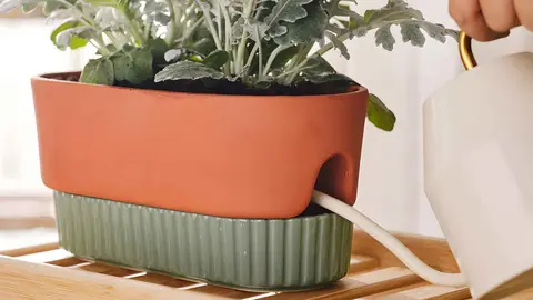 Maceta con autorriego DAKSJUS de Ikea