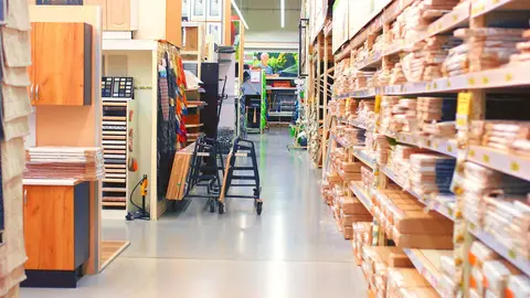 Secci&oacute;n de madera de Leroy Merlin