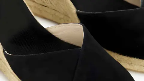 Alpargatas de cu&ntilde;a en piel - L&iacute;nea Esparte&ntilde;as Latouche