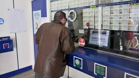 Una administraci&oacute;n de Loter&iacute;as en una foto de archivo