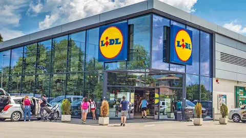 Supermercado de la firma alemana LIDL