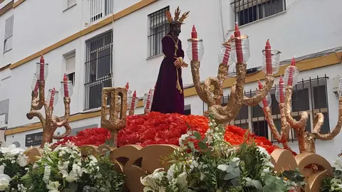 Salida procesional en la Salle Sagrado Coraz&oacute;n de Jes&uacute;s