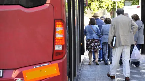 Autob&uacute;s urbano en Jerez