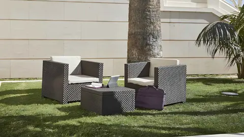 Conjunto de jard&iacute;n DIVA en Amazon