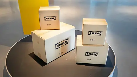 Cajas de productos IKEA