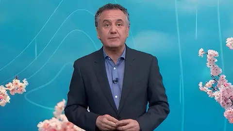 Roberto Brasero da la predicci&oacute;n del tiempo para Semana Santa