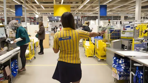 Terminal de autopago de Ikea