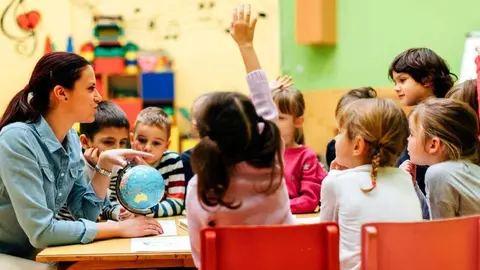 Imagen del interior de una escuela infantil