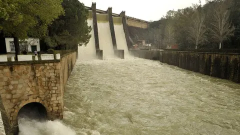 La imagen m&aacute;s esperada en el pantano de Los Hurones