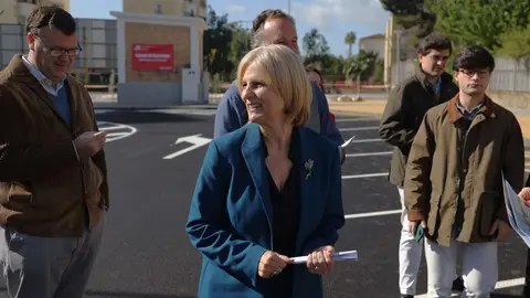 Garc&iacute;a-Pelayo en las obras del aparcamiento de la calle Acacias | Cristo Garc&iacute;a