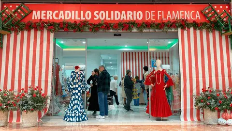 Mercadillo solidario de moda flamenca