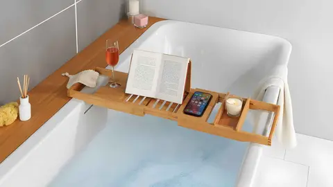 Repisa de bamb&uacute; para ba&ntilde;era Wenko de Lidl