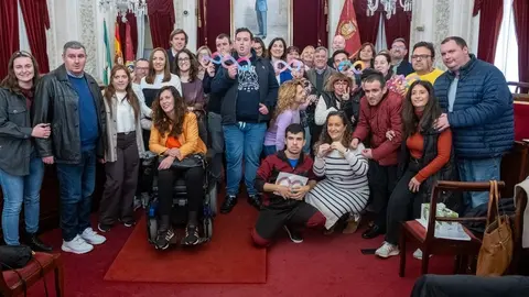 Imagen del acto celebrado en el Ayuntamiento de C&aacute;diz
