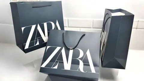 Bolsas de compra de ZARA Moda