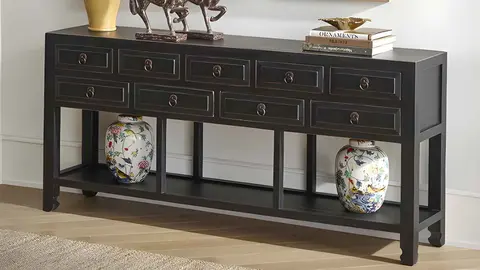 Consola de madera Pek&iacute;n de El Corte Ingl&eacute;s