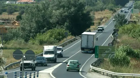 La carretera en la que se produjo el accidente (4)