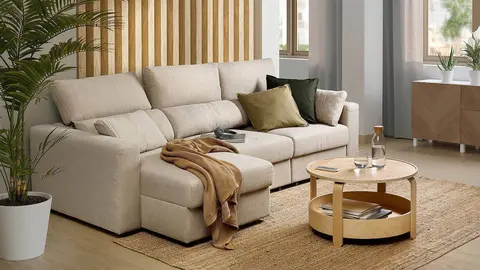 Sof&aacute; ESKILSTUNA de 3 plazas con chaise longue de IKEA