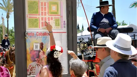 Plano de la Feria del Caballo
