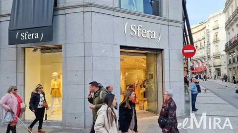 Tienda Sfera en el centro de Madrid