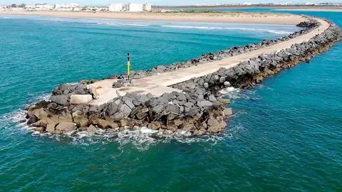 Imagen del espig&oacute;n de Punta Umbr&iacute;a