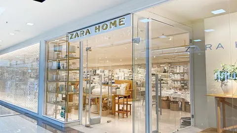 Tienda de decoraci&oacute;n Zara Home en un centro comercial