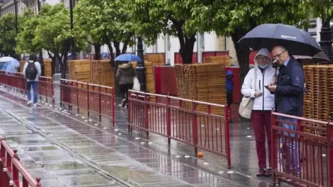 La lluvia fue la gran protagonista la pasada Semana Santa