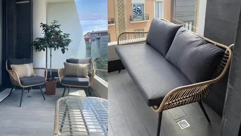 Conjunto de jard&iacute;n, terraza o balc&oacute;n Jable de El Corte Ingl&eacute;s