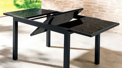 Mesa de aluminio extensible para jard&iacute;n Houston de Lidl